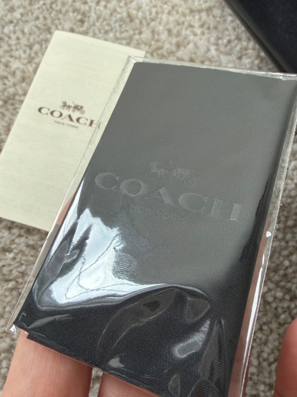 NWT Coach Brown Pink Gradient Square Sunglasses - Picture 6 of 7
